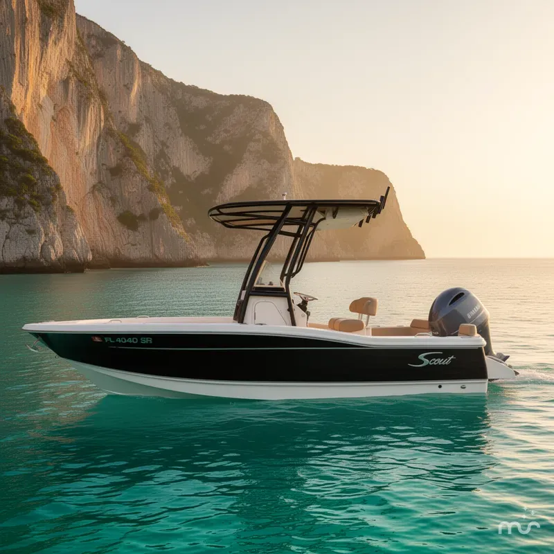 Slide: The Image of Scout 195 Sportfish 2020 - 2