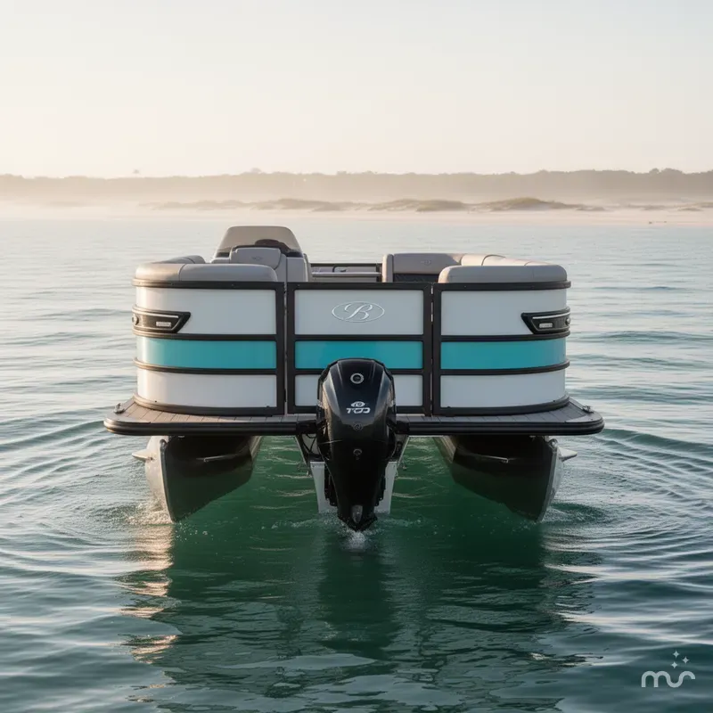 Slide: The Image of Bentley Pontoons 223 Elite Admiral FULL TRITOON 2026 - 2