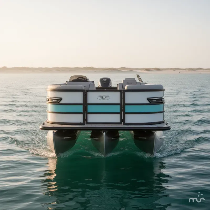 Slide: The Image of Bentley Pontoons 223 Elite Admiral FULL TRITOON 2026 - 3