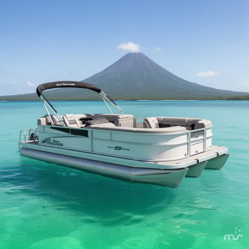 The Image of Sun Tracker Party Barge 20 DLX 2026 - 0