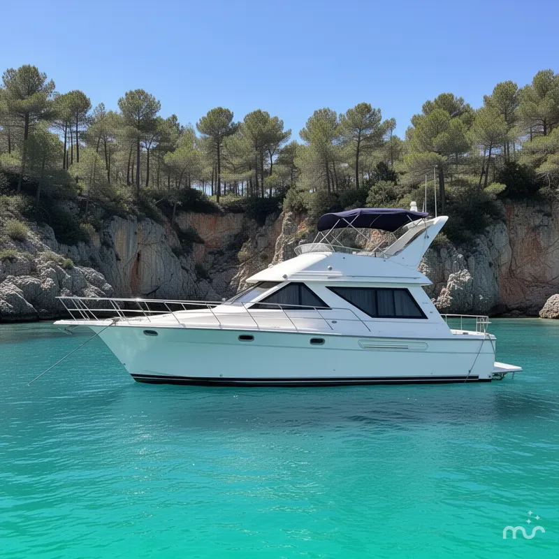 Slide: The Image of Bayliner 3988 Motoryacht 2001 - 2
