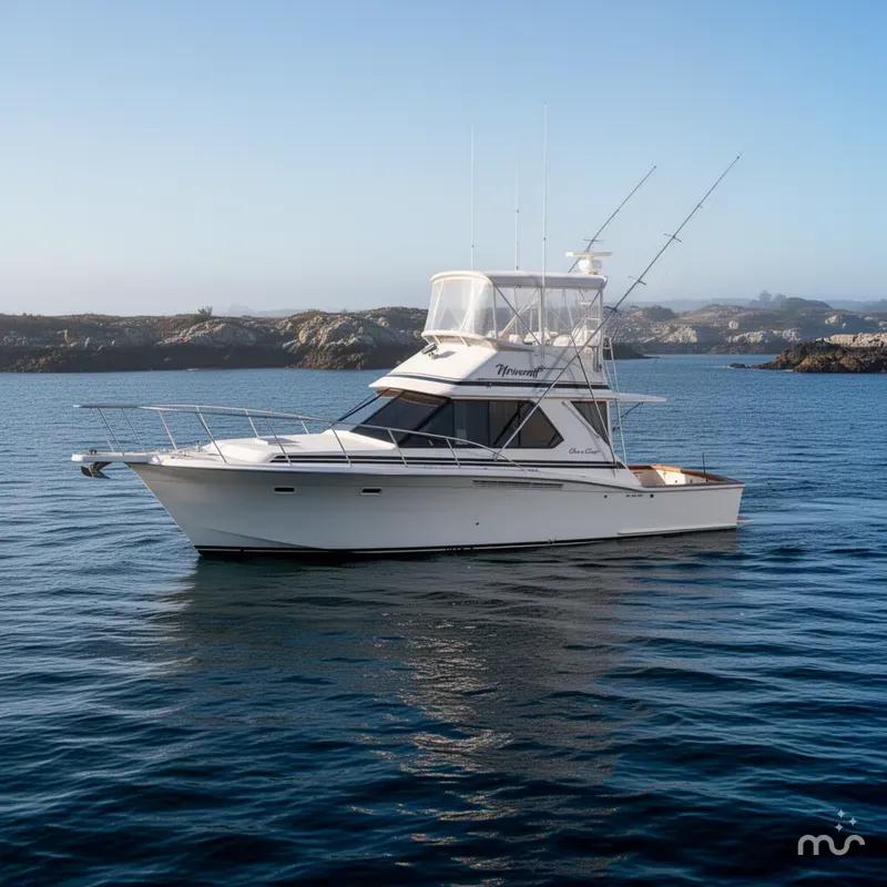 The Image of Chris-Craft 392 sport fish 1988 - 0