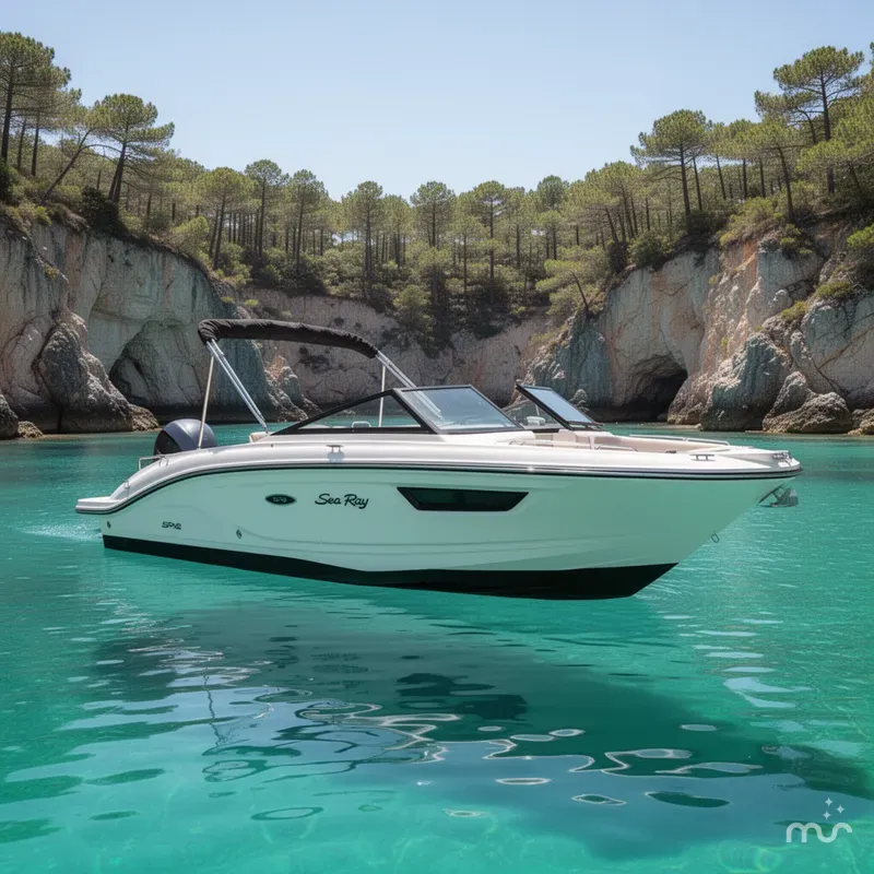 Slide: The Image of Sea Ray SPX 210 Outboard 2022 - 4