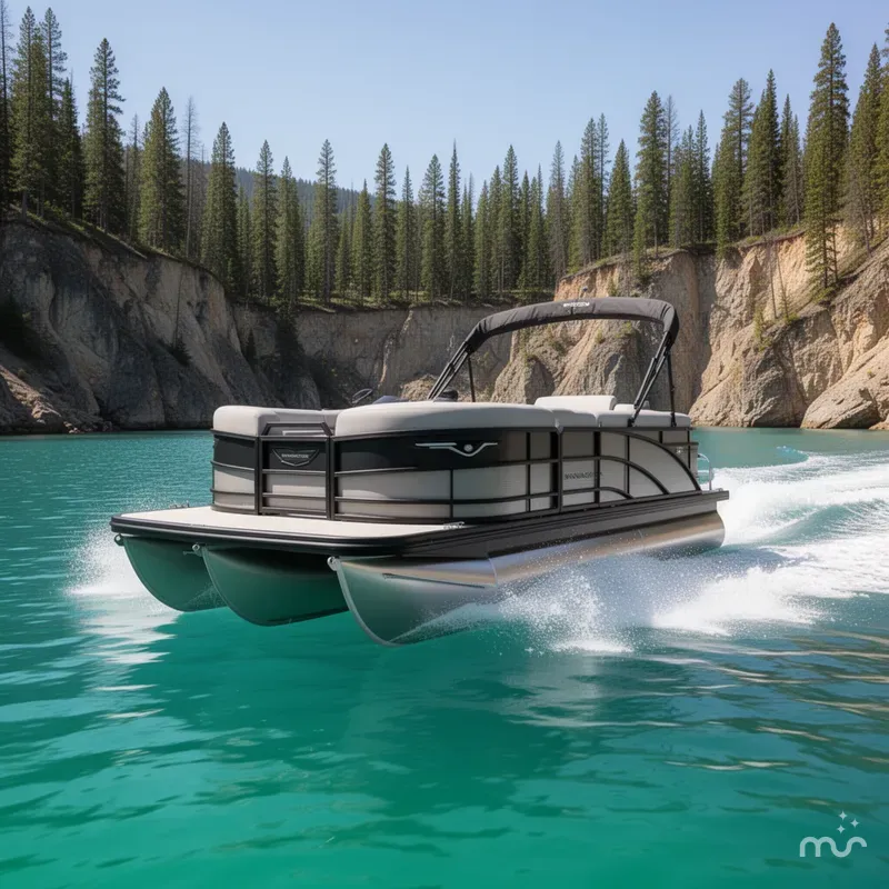 The Image of Bennington M Swingback 24 MSB Tritoon 2026 - 0