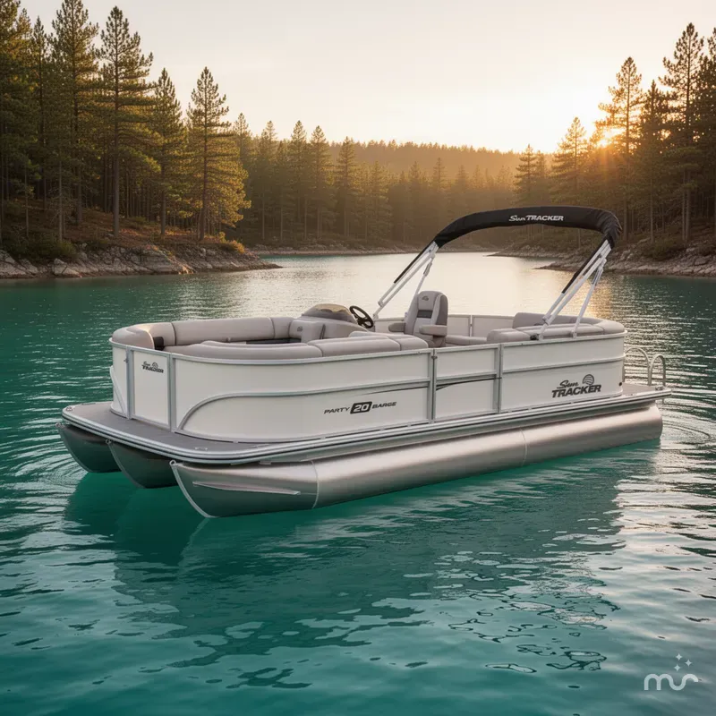 The Image of Sun Tracker Party Barge 20 DLX 2026 - 0