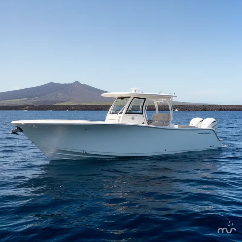 Slide: The Image of Sportsman Open 322 Center Console 2026 - 2