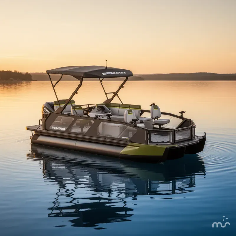 Slide: The Image of Sea-Doo Switch™ Fish 21 - 230 Hp Galvanized 2025 - 0