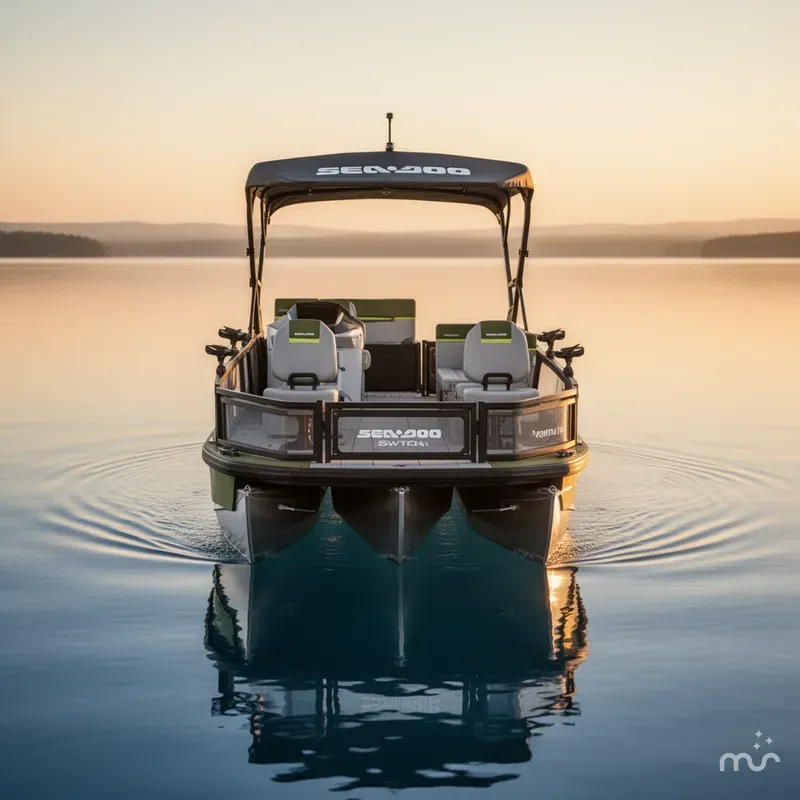 Slide: The Image of Sea-Doo Switch™ Fish 21 - 230 Hp Galvanized 2025 - 1