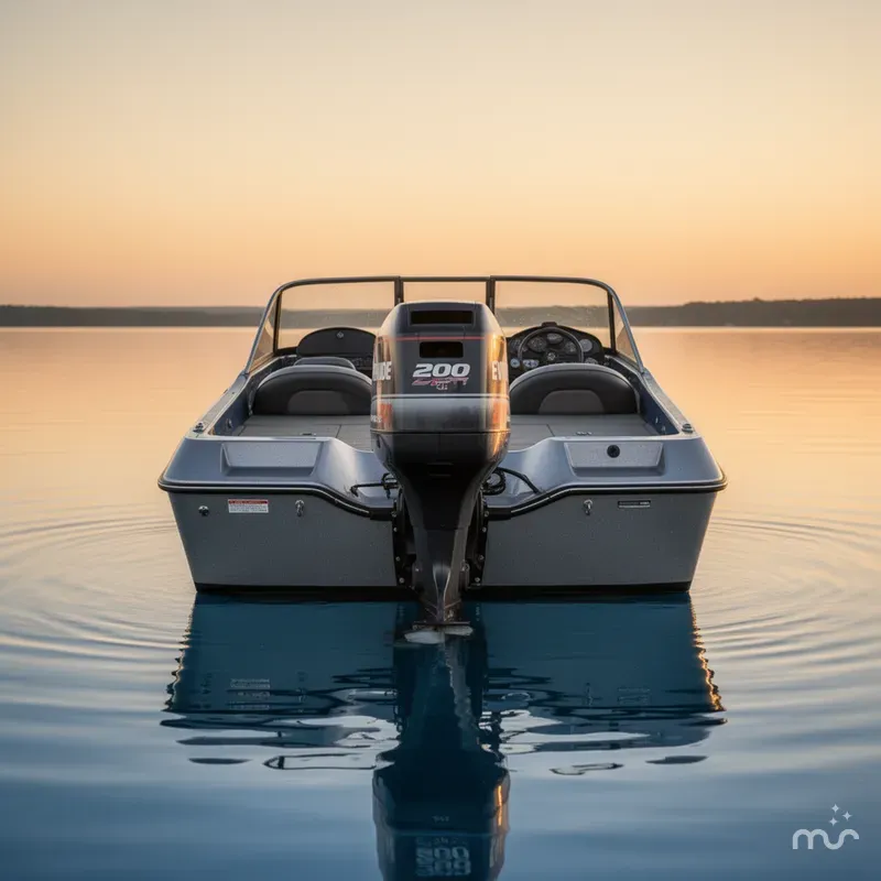 Slide: The Image of Ranger Boats 397XT FISH-N-SKI / EVINRUDE 200 HP OUTBOARD 1997 - 1