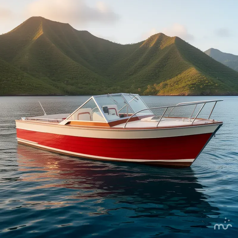 Slide: The Image of Chris-Craft 24 Sea Skiff 1964 - 2