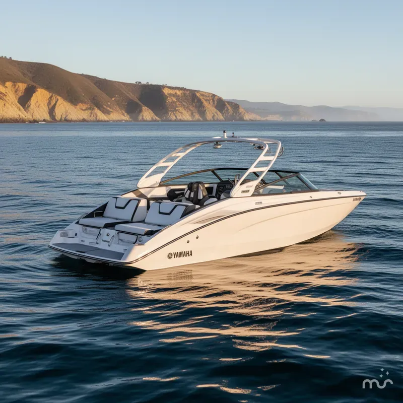 Slide: The Image of Yamaha 252 S w/ Twin 1.8L Yamaha's - 360 Horsepower 2025 - 2