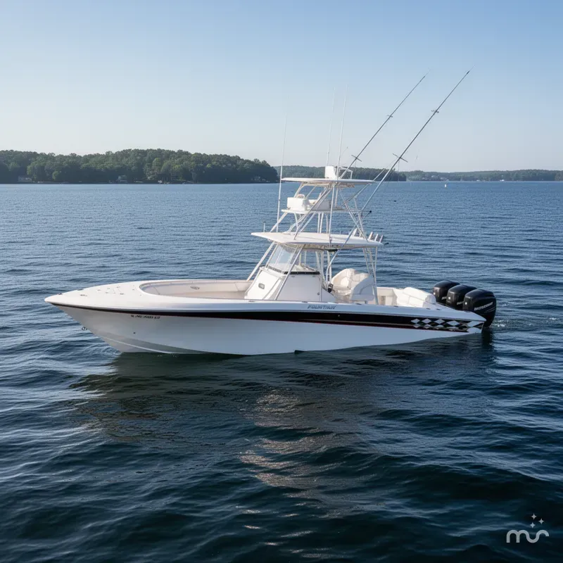 Slide: The Image of Fountain 34 Sportfish CC Open Bow 2005 - 1