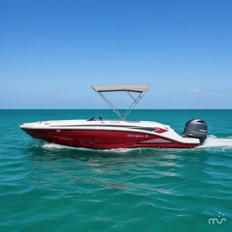 Slide: The Image of Hurricane SunDeck Sport 205 OB 2023 - 1