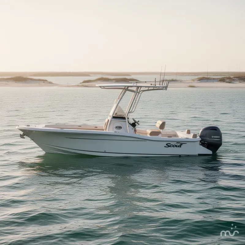 Slide: The Image of Scout 195 Sportfish 2022 - 2