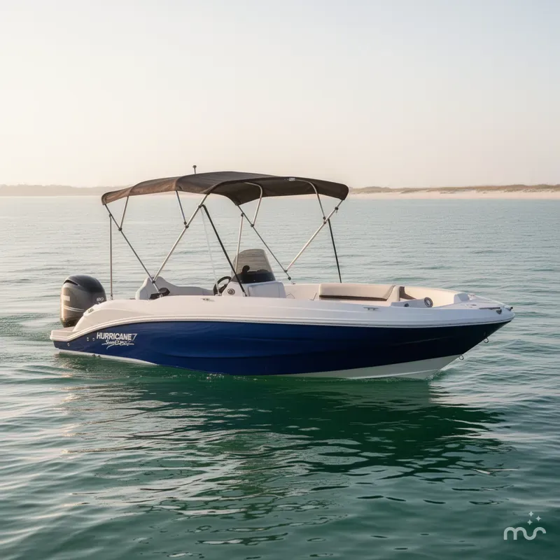 Slide: The Image of Hurricane SunDeck Sport 205 OB 2021 - 0