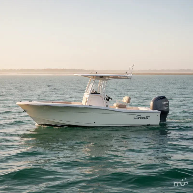Slide: The Image of Scout 195 Sportfish 2024 - 2