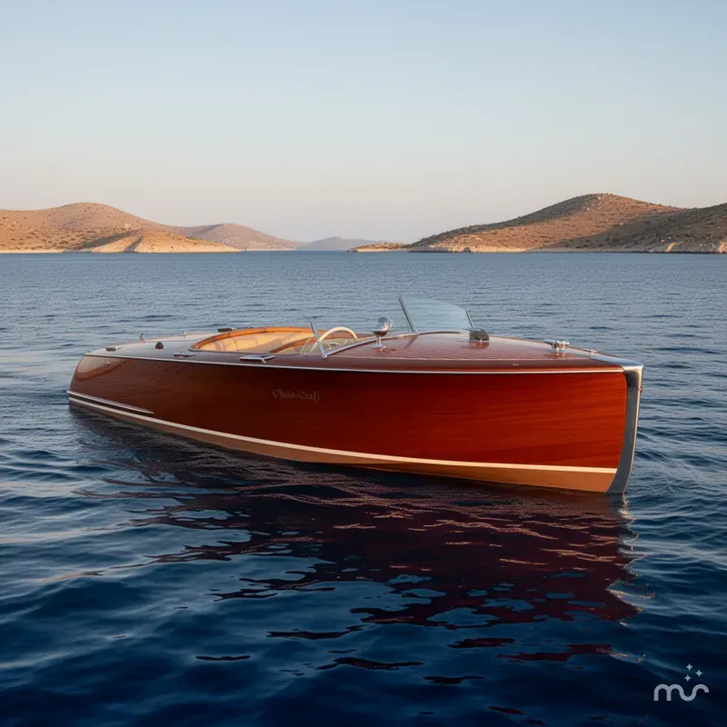 Slide: The Image of Chris-Craft 22 Runabout 1938 - 2