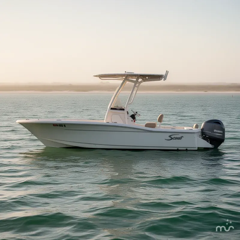 Slide: The Image of Scout 195 Sportfish 2023 - 2