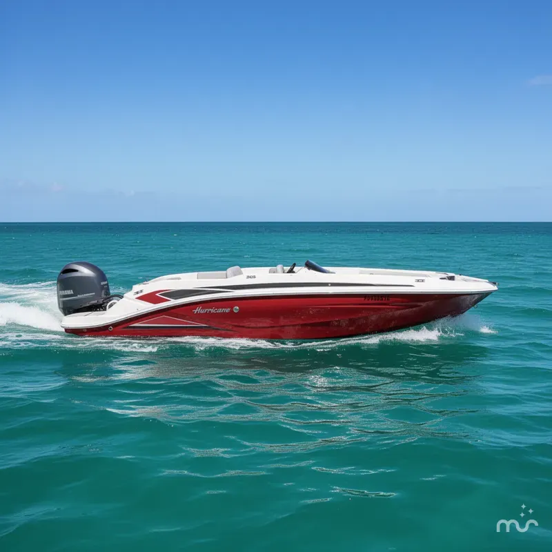 Slide: The Image of Hurricane SunDeck Sport 205 OB 2023 - 0