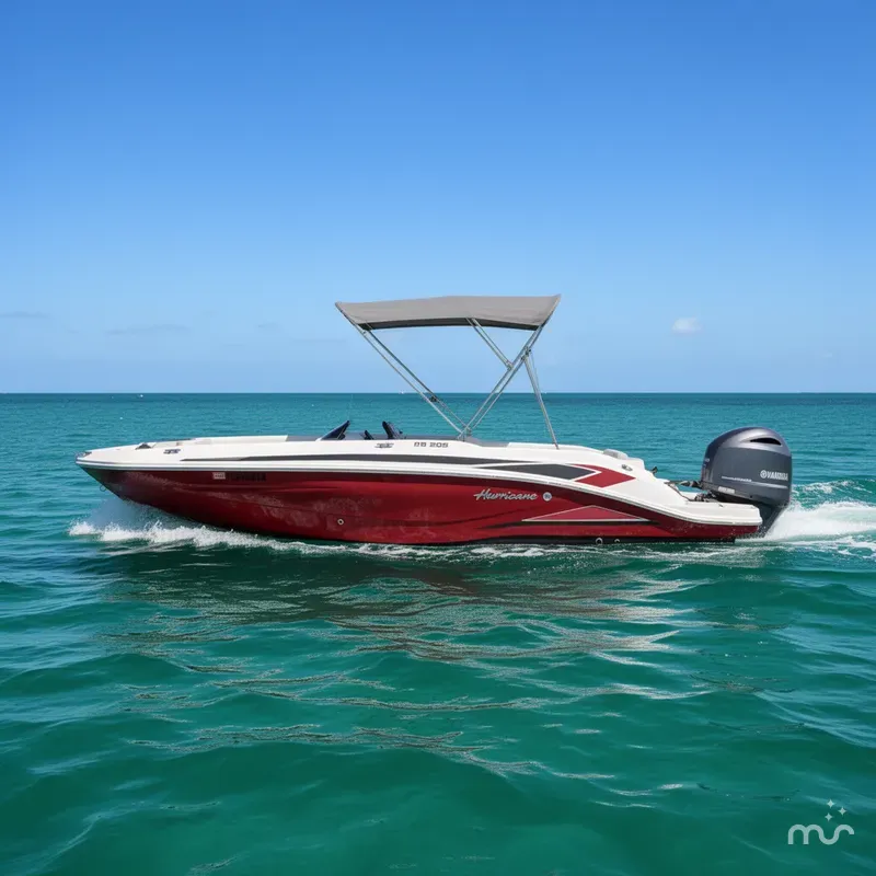 Slide: The Image of Hurricane SunDeck Sport 205 OB 2023 - 1