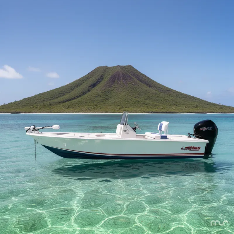Slide: The Image of Mako 18 Pro Skiff Patriot Edition 2025 - 2