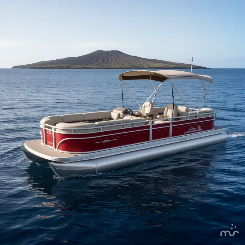 The Image of Sun Tracker Party Barge 24 DLX 2025 - 0