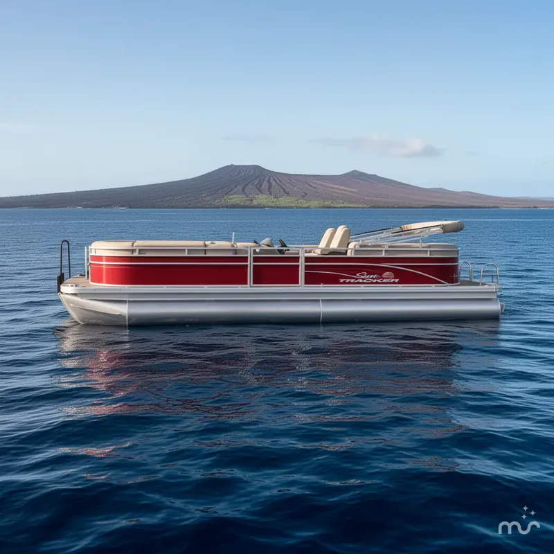 Slide: The Image of Sun Tracker Party Barge 24 DLX 2025 - 2