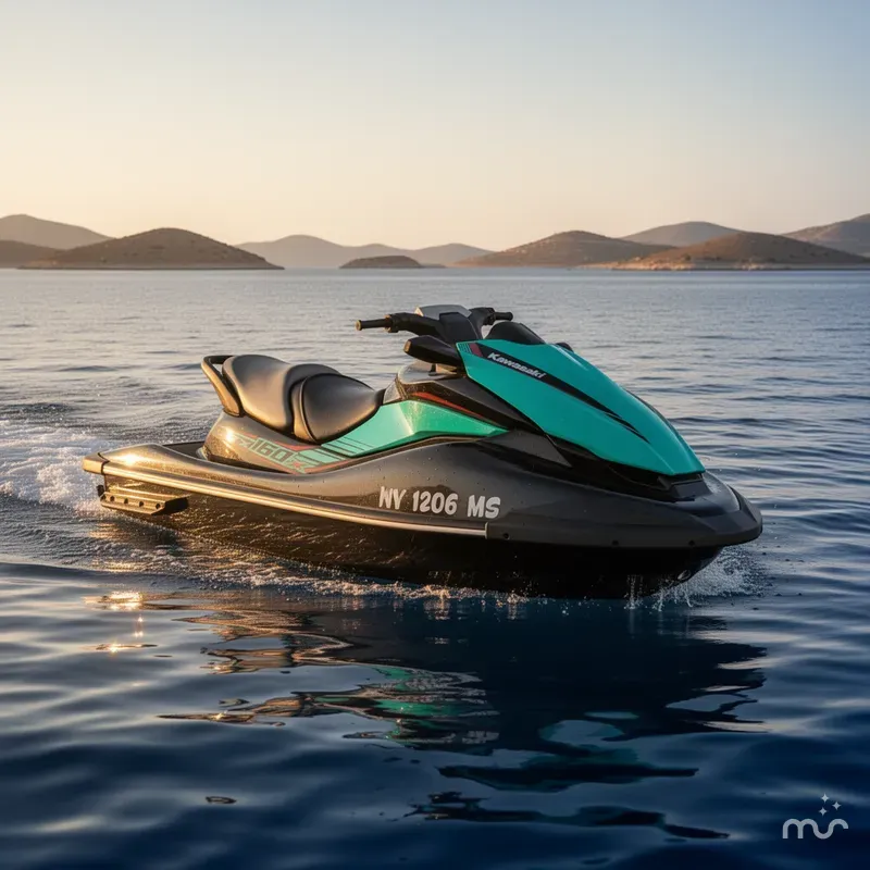 Slide: The Image of Kawasaki Jetski STX 160X 2023 - 2