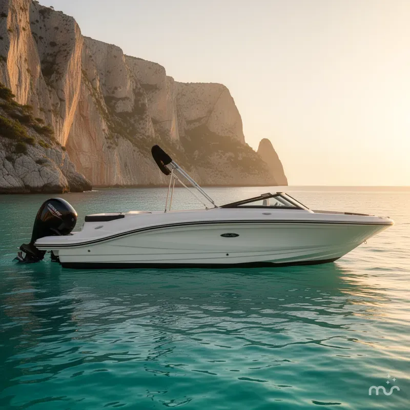 Slide: The Image of Sea Ray SPX 210 Outboard 2022 - 2