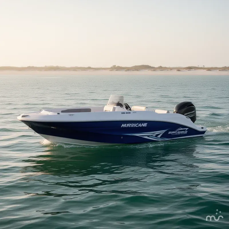 Slide: The Image of Hurricane SunDeck Sport 205 OB 2021 - 1