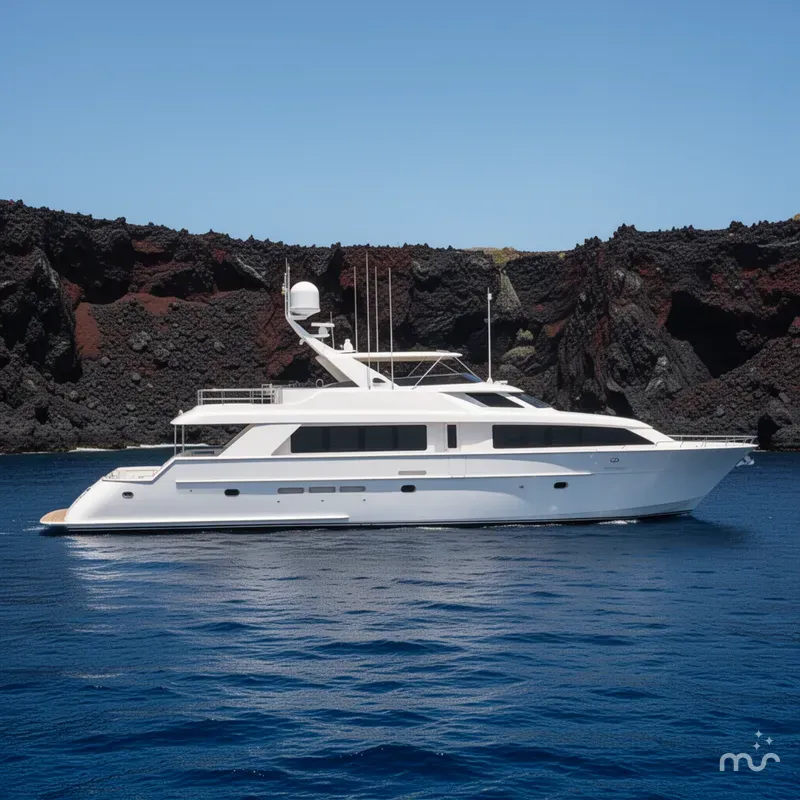 Slide: The Image of Hatteras 92 Cockpit Motor Yacht 2002 - 2