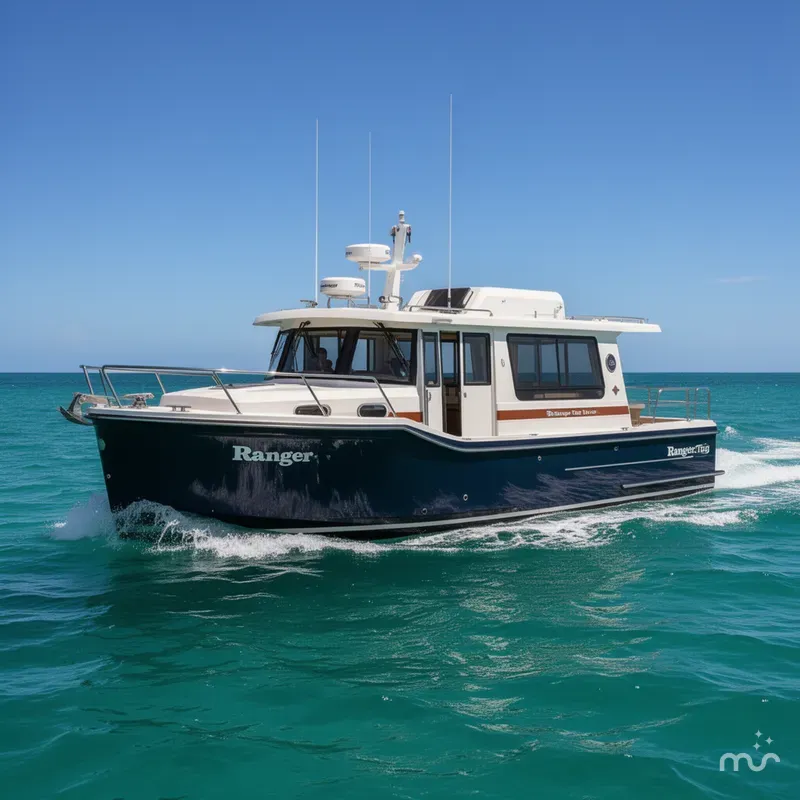 Slide: The Image of Ranger Tug R-43 CB 2026 - 0
