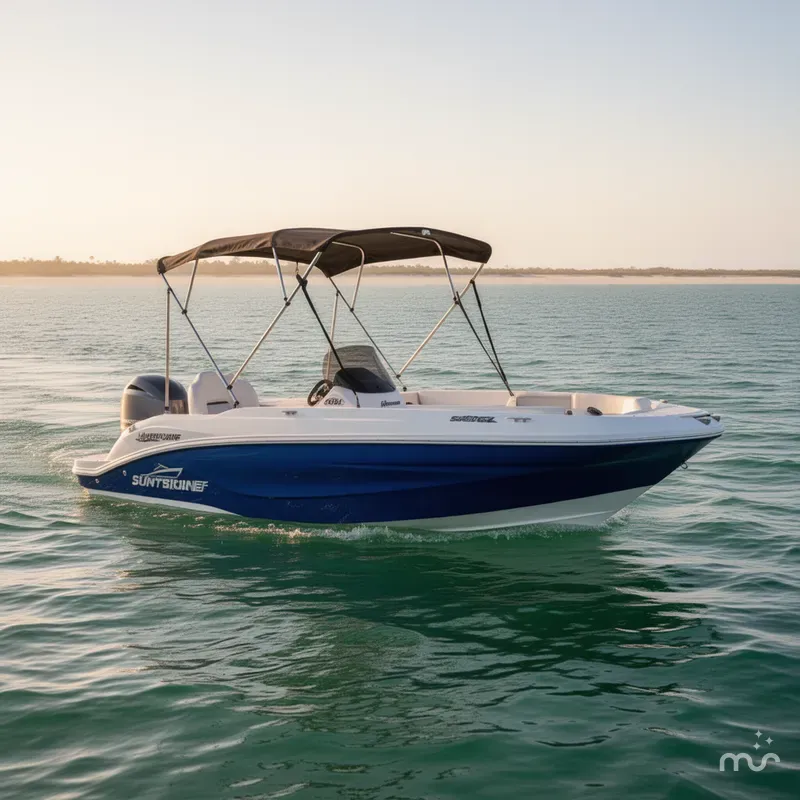 Slide: The Image of Hurricane SunDeck Sport 205 OB 2021 - 0