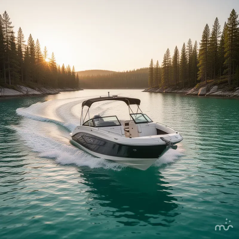 Slide: The Image of Sea Ray SDX 270 Outboard 2018 - 1