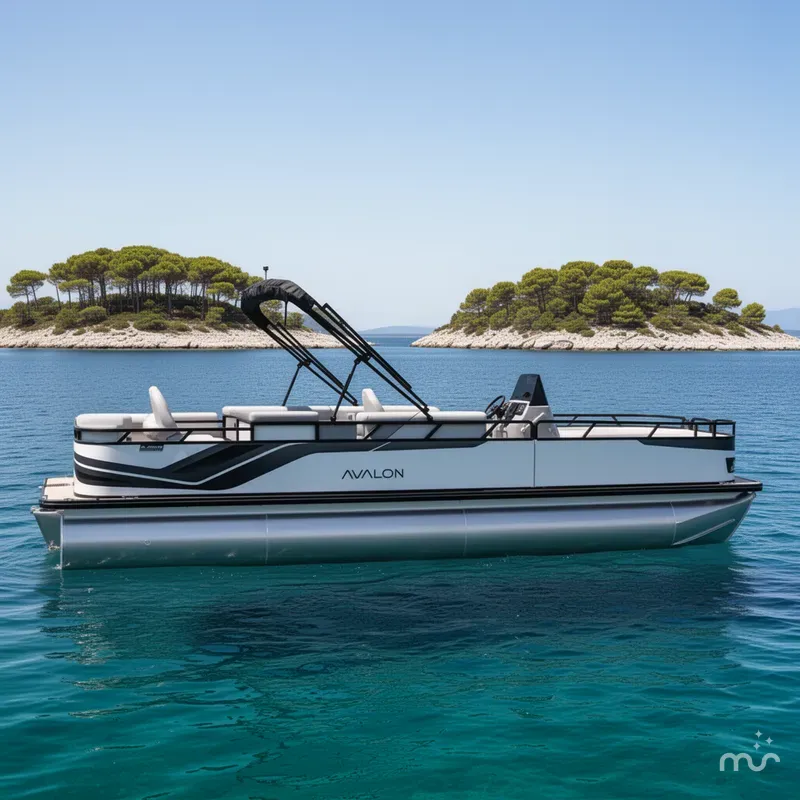 Slide: The Image of Avalon Venture 85 Center Console Fish 25 FT 2025 - 2