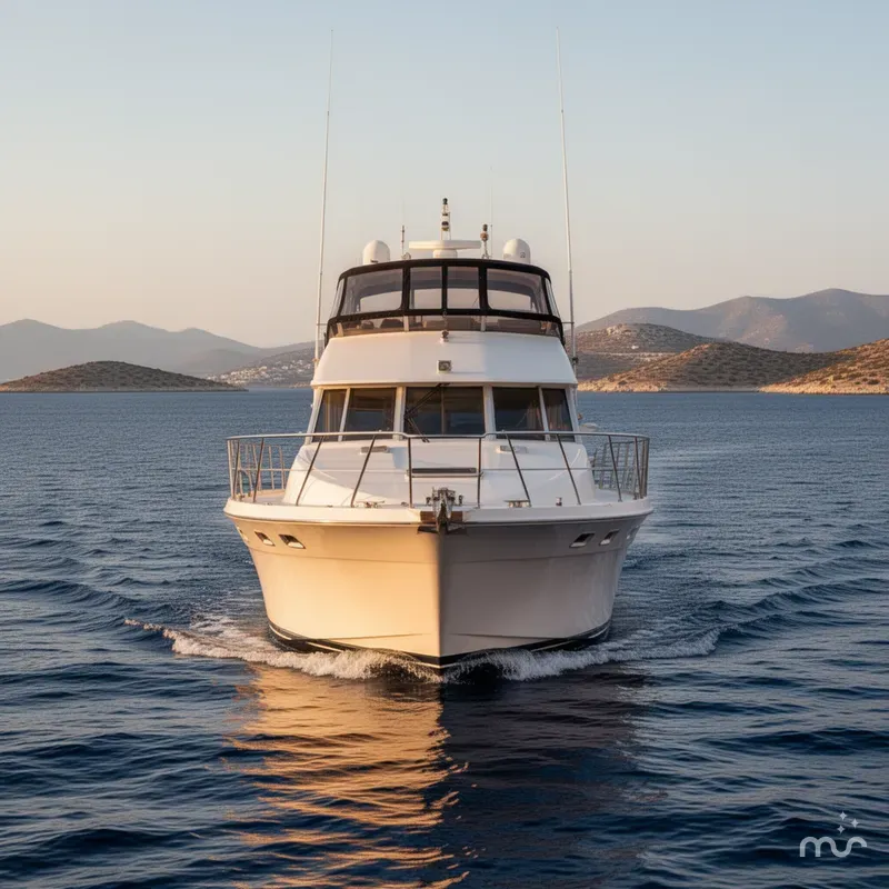 Slide: The Image of Bayliner 4588 Pilothouse 1989 - 1
