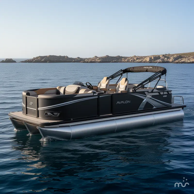 Slide: The Image of Avalon LSZ Quad Lounger 23 FT 2025 - 2
