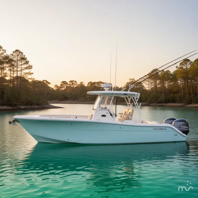 Slide: The Image of Cobia 296 Center Console 2016 - 2