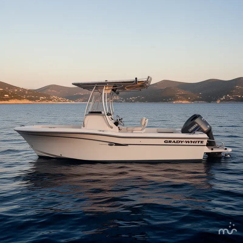 Slide: The Image of Grady-White Fisherman 209 2013 - 2