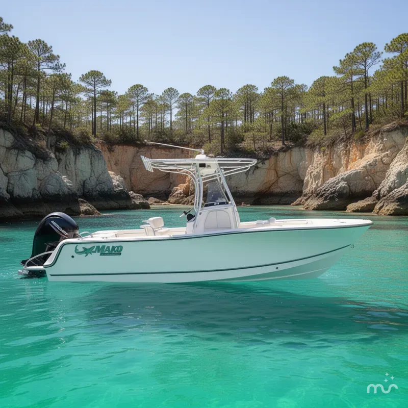 Slide: The Image of Mako 214 Center Console 2020 - 2