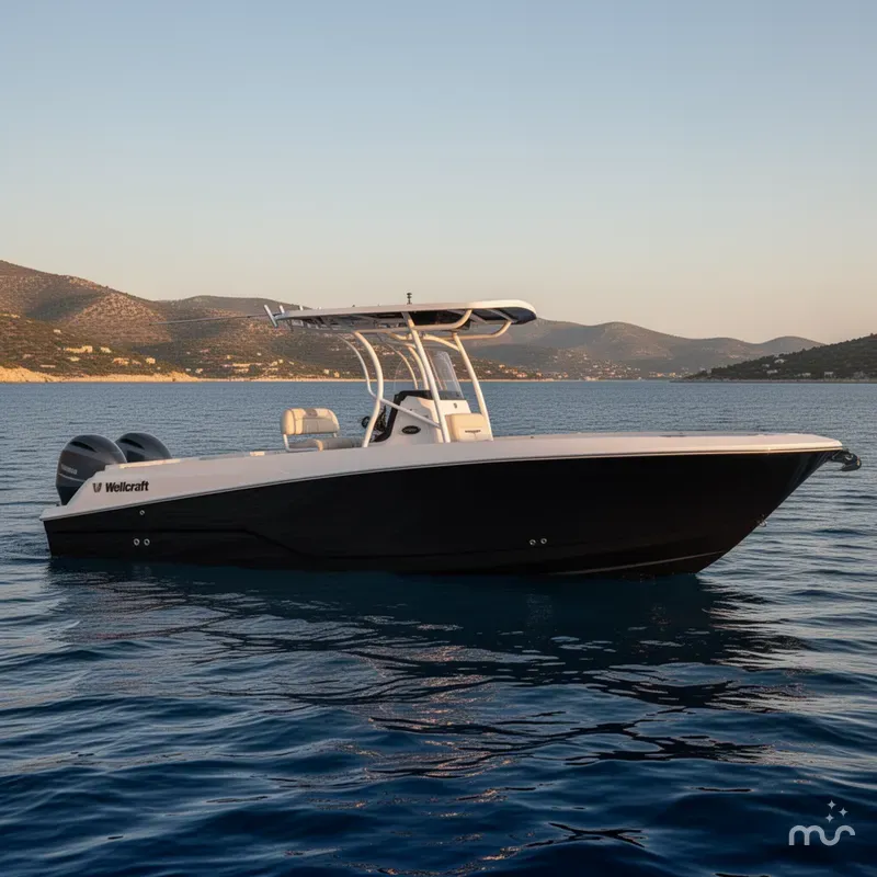 Slide: The Image of Wellcraft 242 Fisherman 2025 - 2