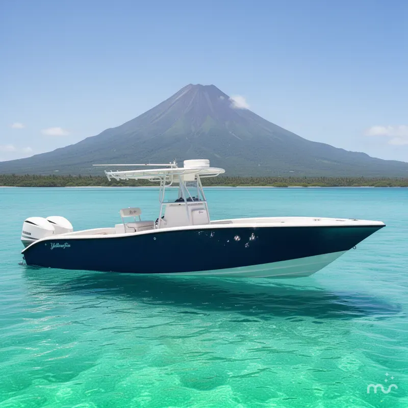 Slide: The Image of Yellowfin 31 Center Console 2001 - 2