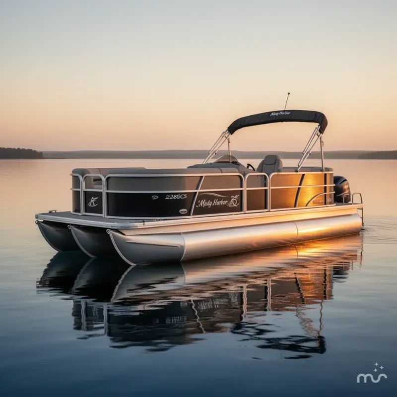Slide: The Image of Misty Harbor 2285CS Pontoon 2015 - 0
