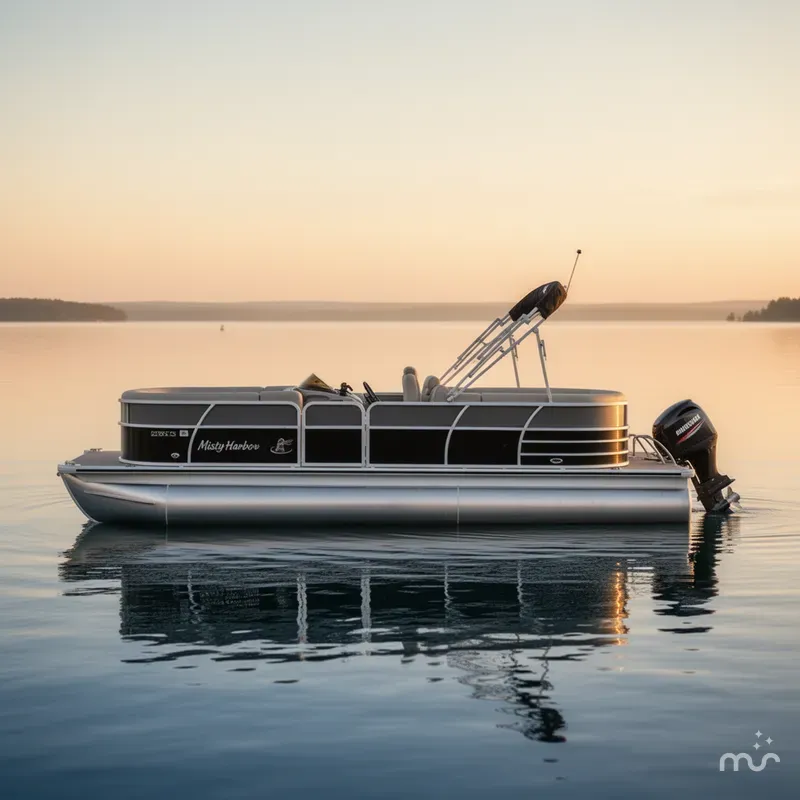 Slide: The Image of Misty Harbor 2285CS Pontoon 2015 - 1