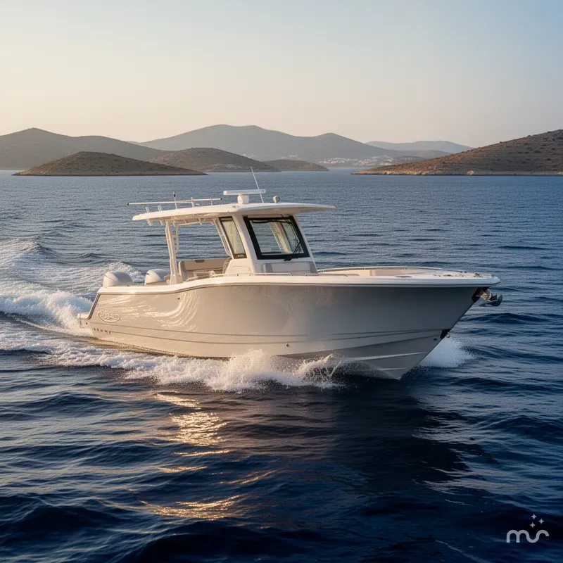 Slide: The Image of Robalo R300 Center Console 2025 - 2