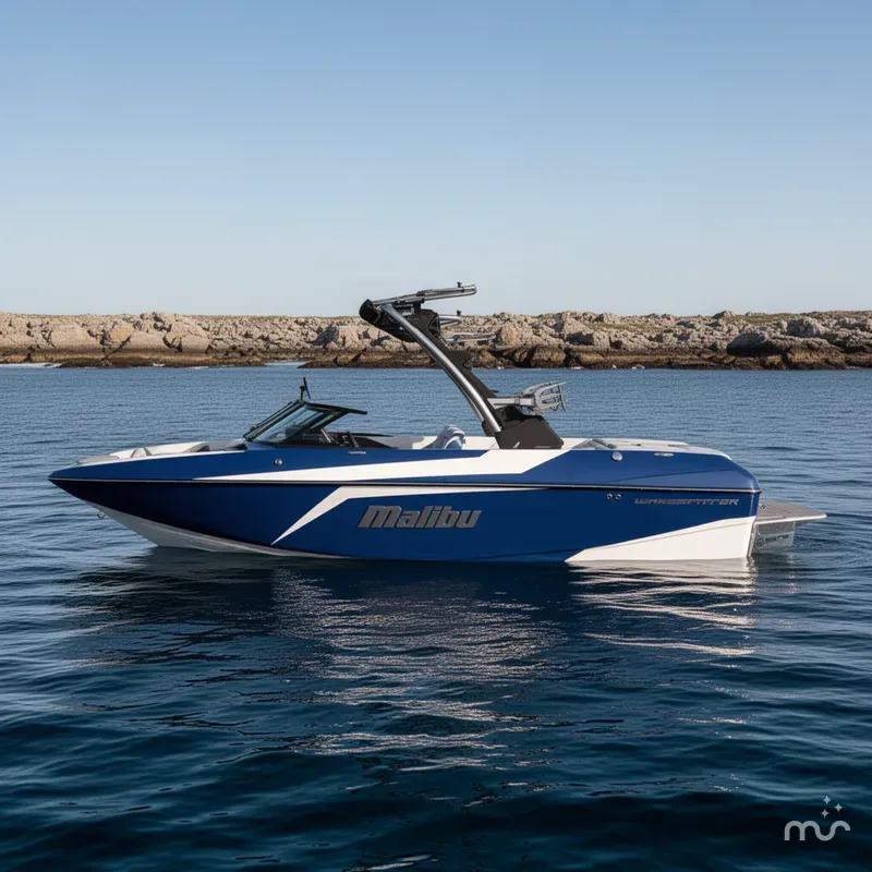 Slide: The Image of Malibu Wakesetter 21 MLX 2021 - 2