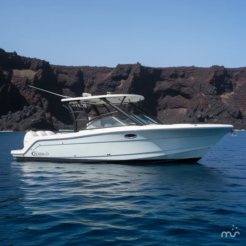 Slide: The Image of Robalo R317 Dual Console 2021 - 2