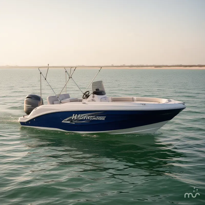 Slide: The Image of Hurricane SunDeck Sport 205 OB 2021 - 0