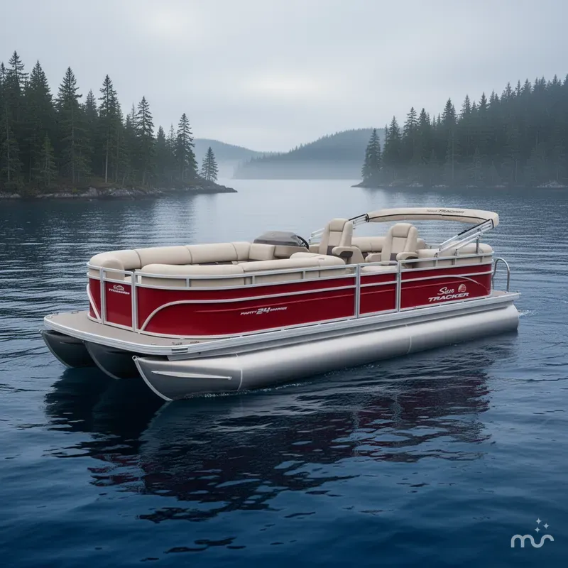 The Image of Sun Tracker Party Barge 24 DLX 2025 - 0