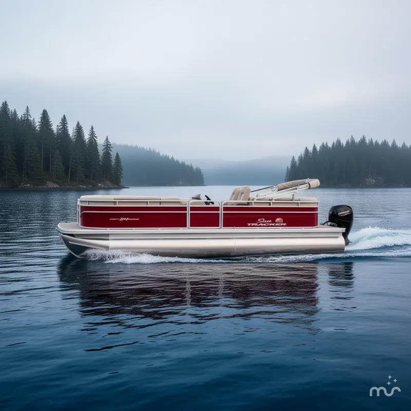 Slide: The Image of Sun Tracker Party Barge 24 DLX 2025 - 4